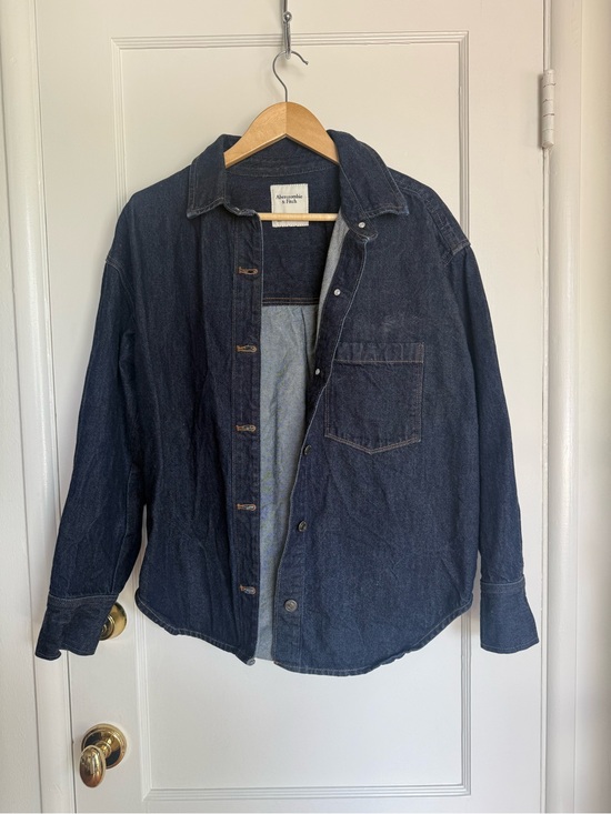 Abercrombie & Fitch Jackets & Blazers - Abercrombie & Fitch Denim Button-Up